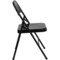 Emma and Oliver 2 Pack Home & Office Portable Party Events Steel Metal Folding Chair